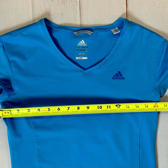 Adidas Climalite Short Sleeve Top Women’s Size Medium - Picture 12 of 13
